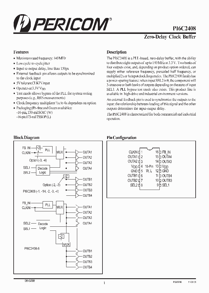 PI6C2408-1LE_1737573.PDF Datasheet