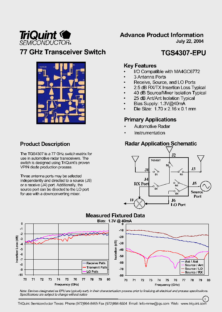 TGS4307-EPU_1734690.PDF Datasheet