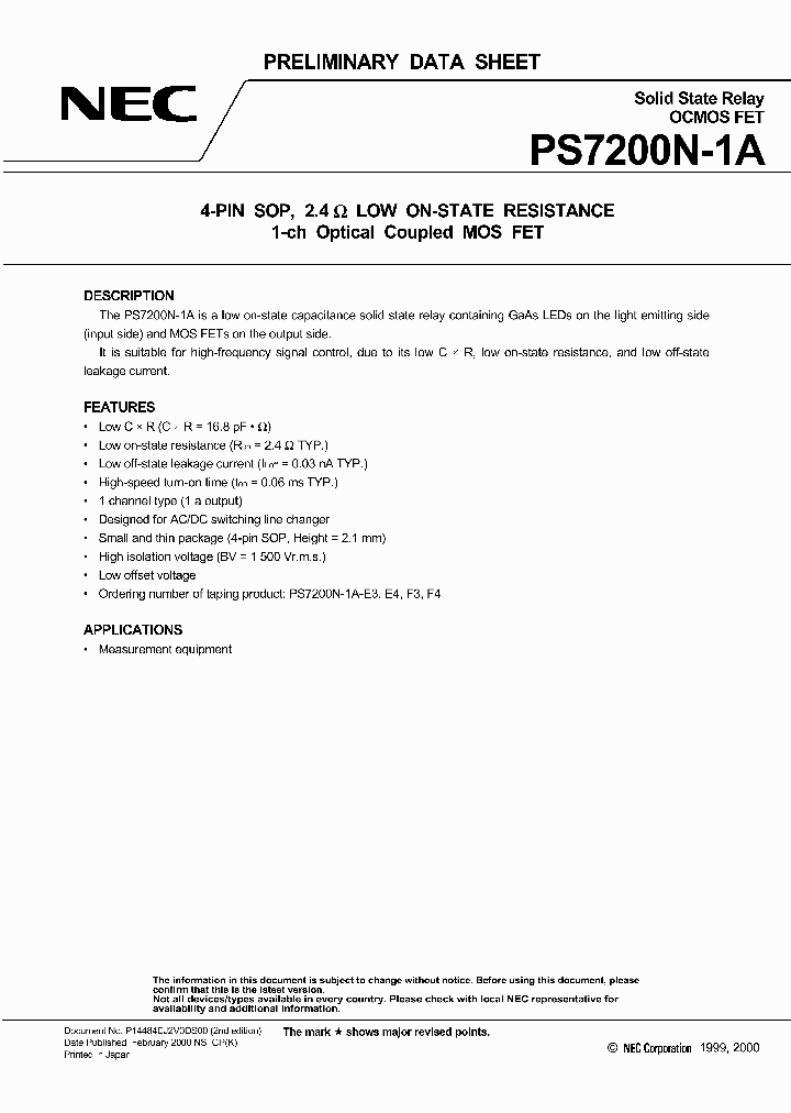 PS7200N-1A_1758090.PDF Datasheet