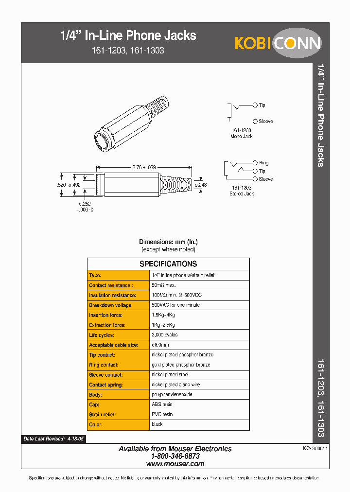 161-1203_1772026.PDF Datasheet