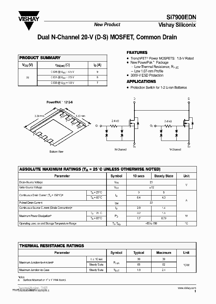 SI7900EDN_1876967.PDF Datasheet