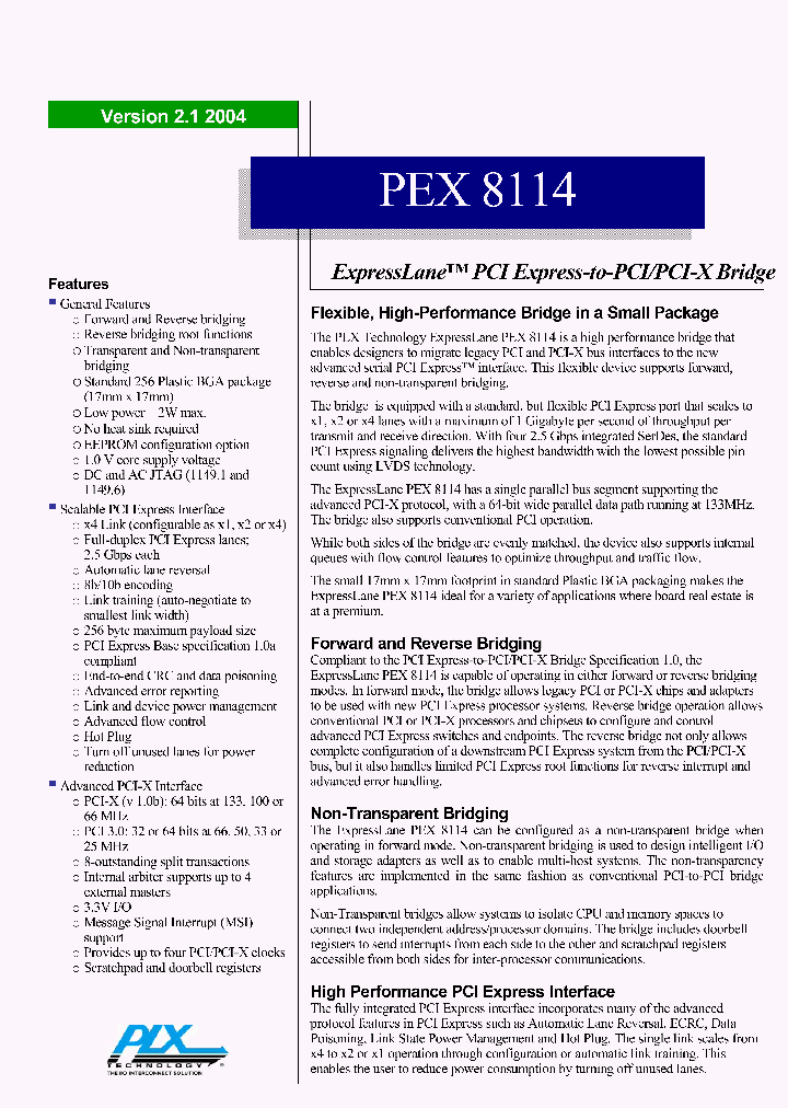 PEX8114-AA13BI_1827018.PDF Datasheet