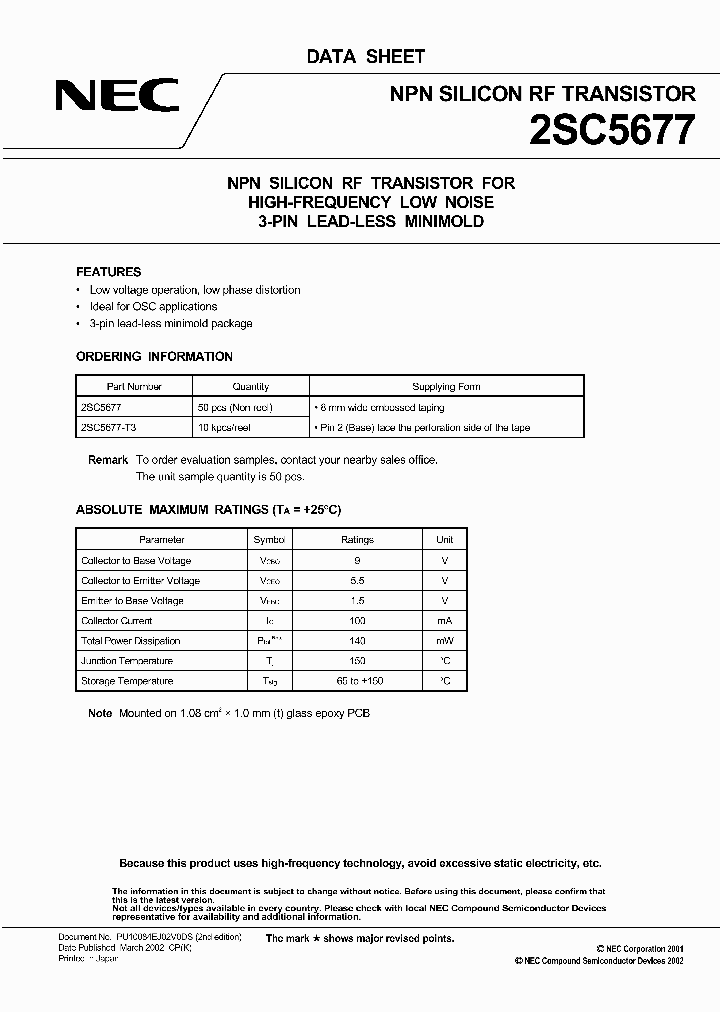 2SC5677NE863M13_1834797.PDF Datasheet