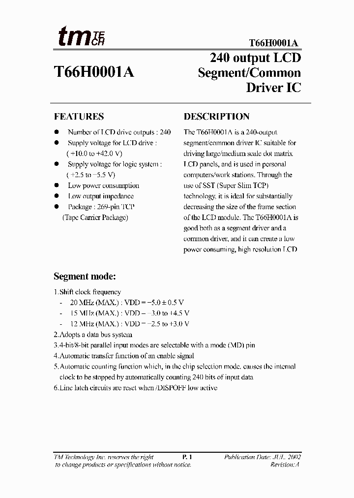 T66H0001A-Y_1859817.PDF Datasheet