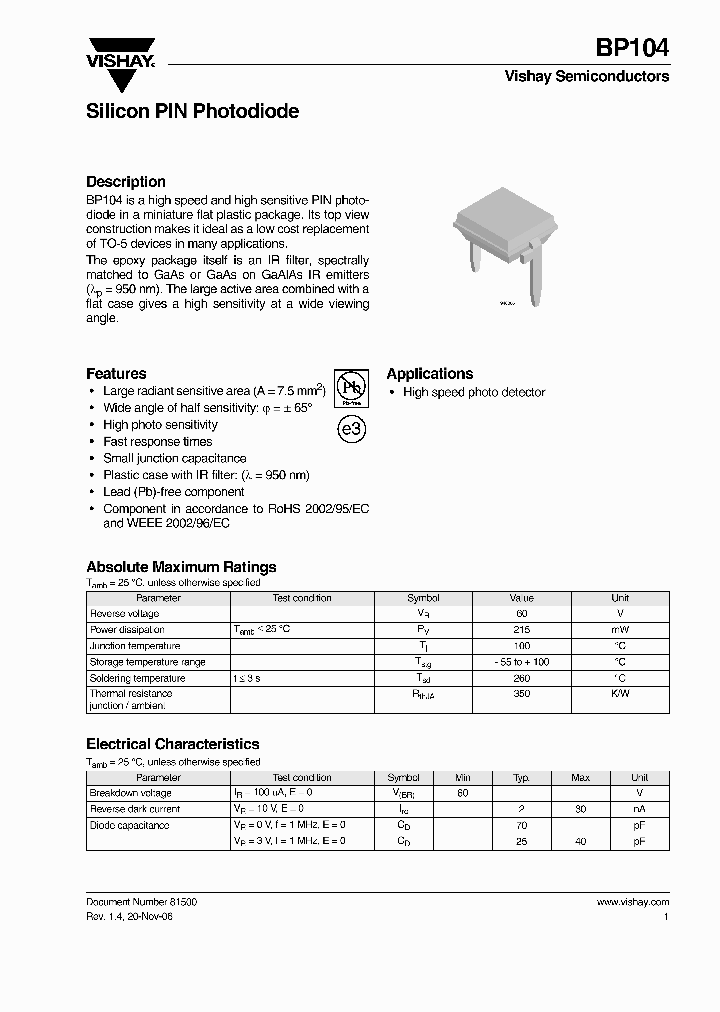 BP104_1906164.PDF Datasheet