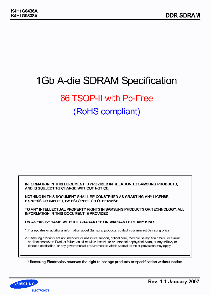 K4H1G0438AUCLB3_1918562.PDF Datasheet