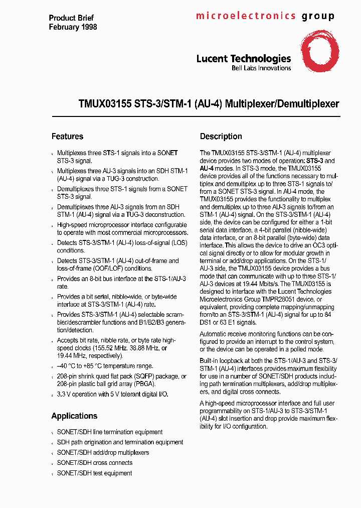 TMUX03155_1940692.PDF Datasheet