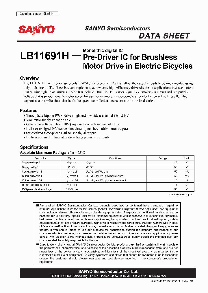 LB11691H_1943322.PDF Datasheet
