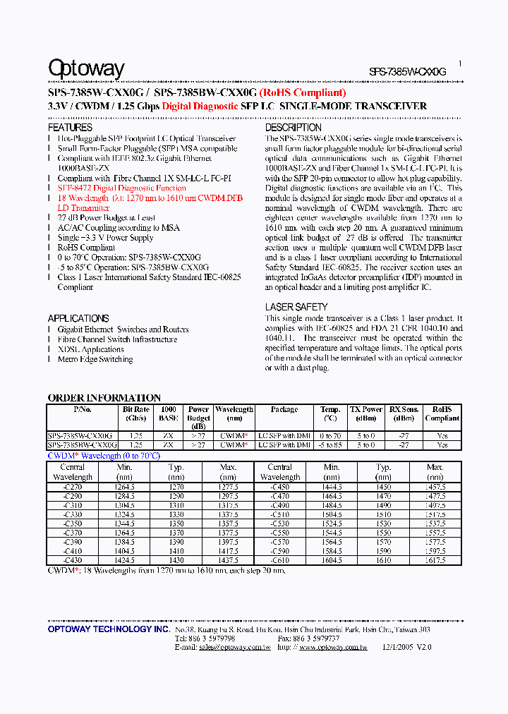 SPS-7385BW-CXX0G_1943430.PDF Datasheet