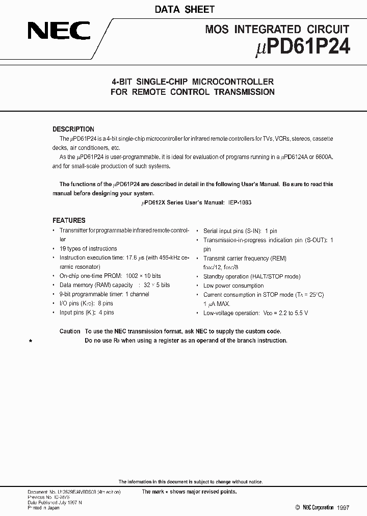 UPD61P24GS_1950209.PDF Datasheet