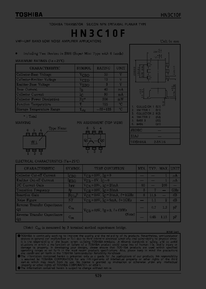 HN3C10F_1956512.PDF Datasheet