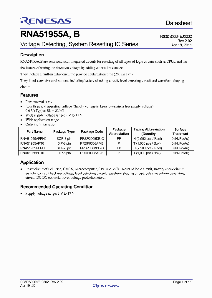 RNA51955A_1960460.PDF Datasheet