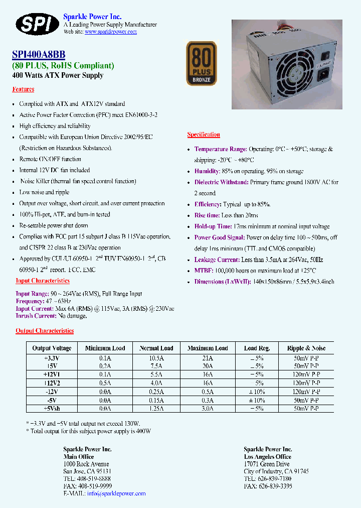 SPI400A8BB_1969638.PDF Datasheet