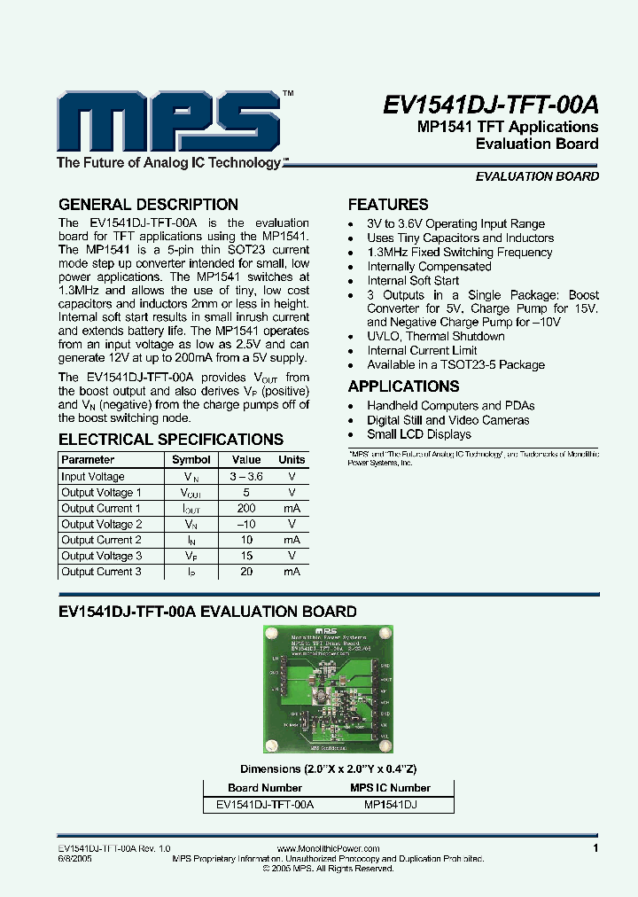 EV1541DJ-TFT-00A_1974485.PDF Datasheet