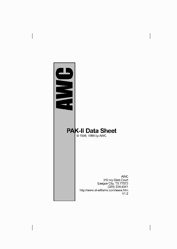 PAK-II_1982918.PDF Datasheet