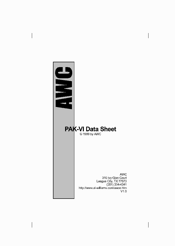 PAK-VI_1982920.PDF Datasheet