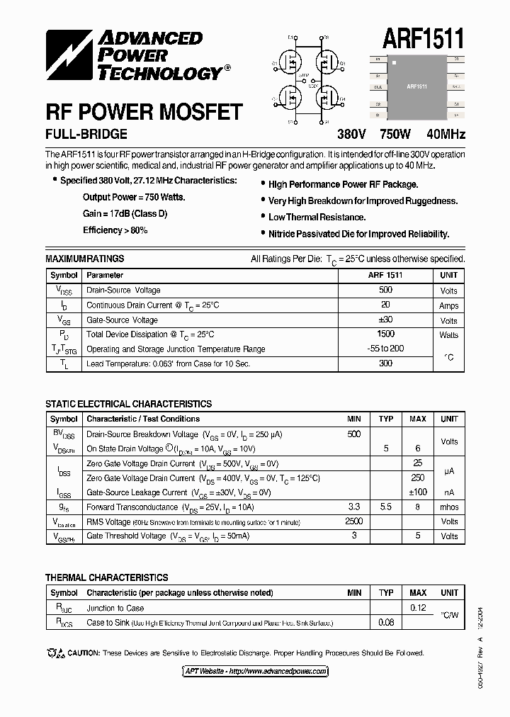 ARF1511_1985210.PDF Datasheet