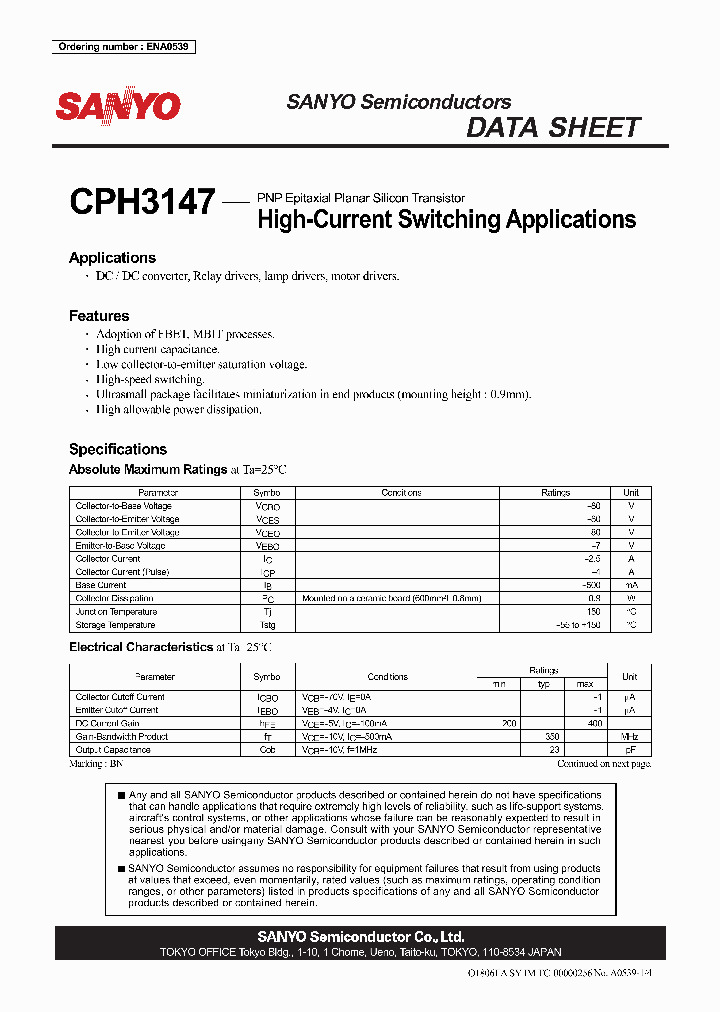 CPH3147_2001712.PDF Datasheet