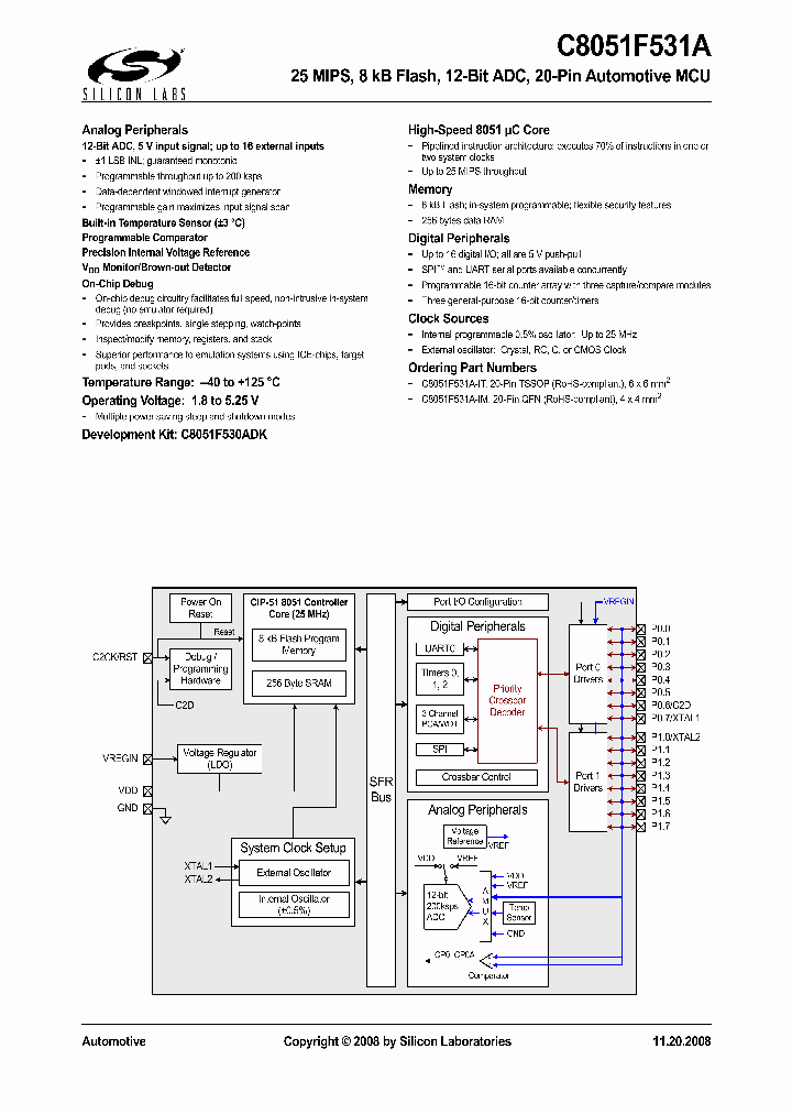 C8051F531A_2004282.PDF Datasheet