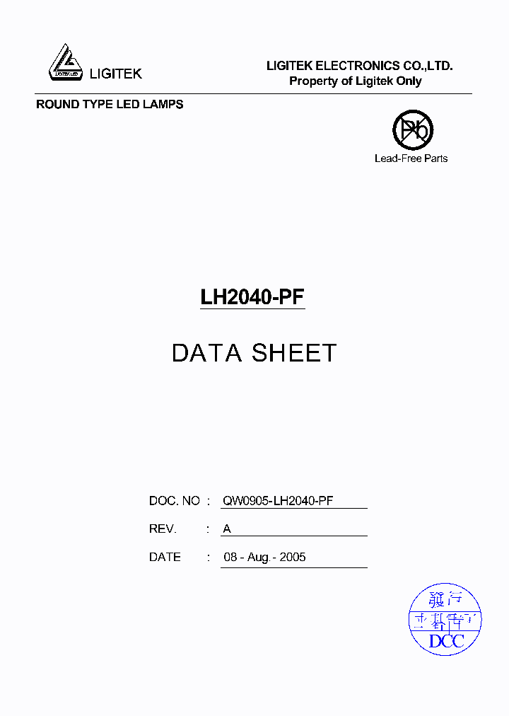 LH2040-PF_2009171.PDF Datasheet