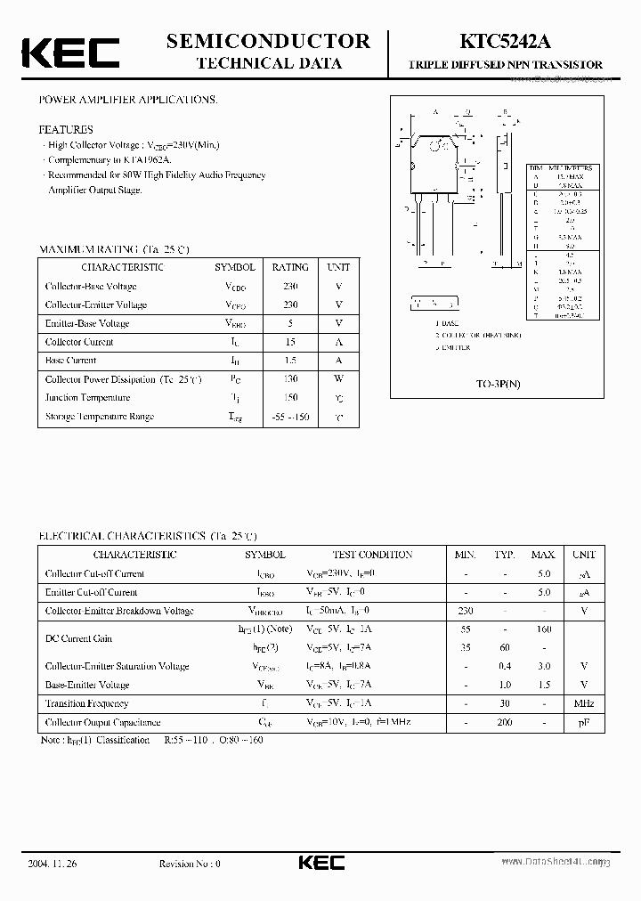 KTC5242A_2014644.PDF Datasheet