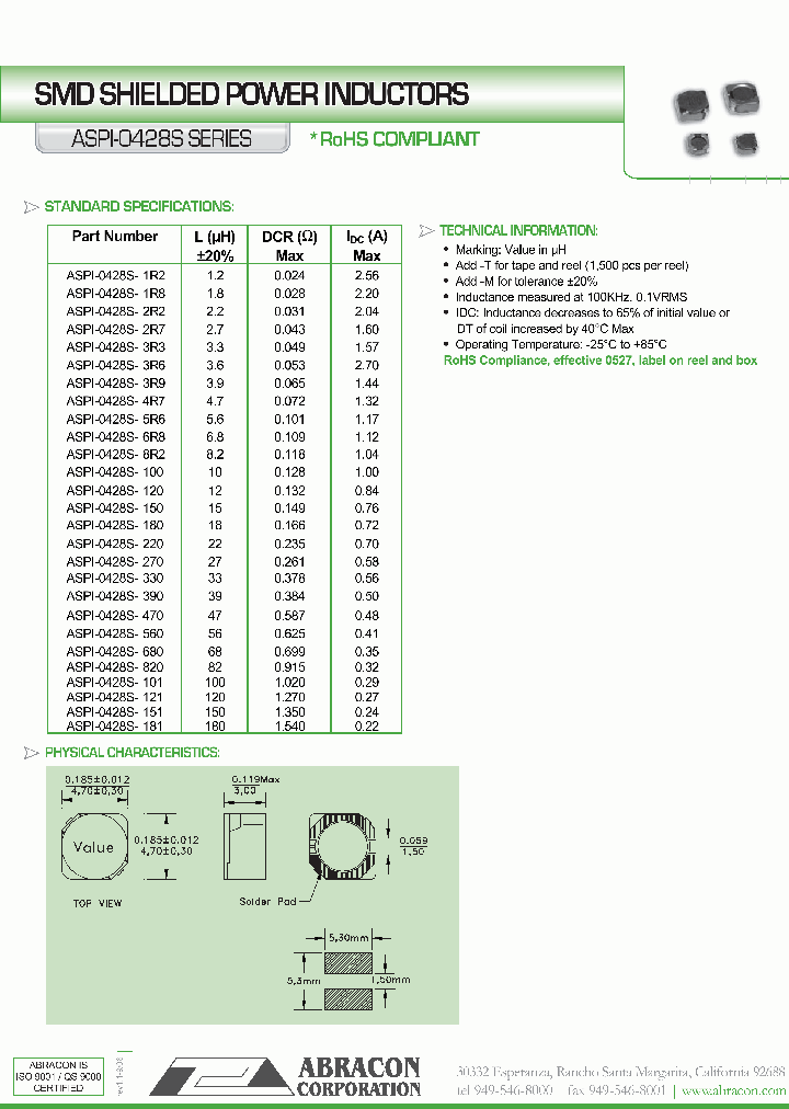 ASPI-0428S-151_2016170.PDF Datasheet