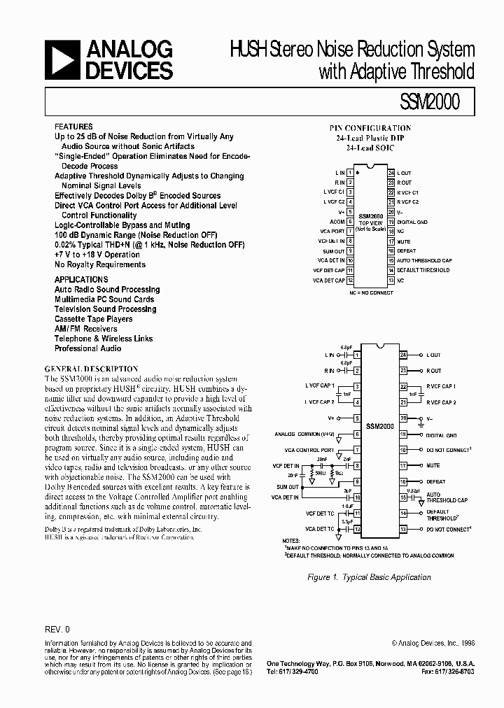SSM2000_2016037.PDF Datasheet