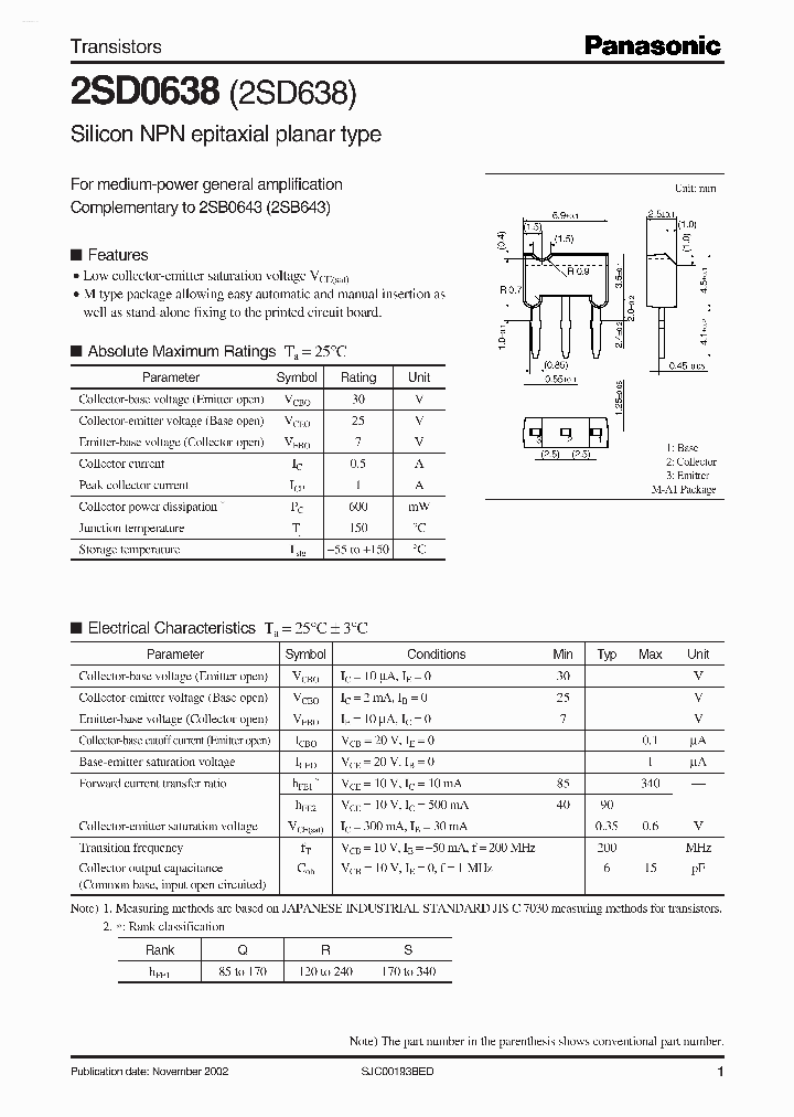 2SD0638_2015701.PDF Datasheet