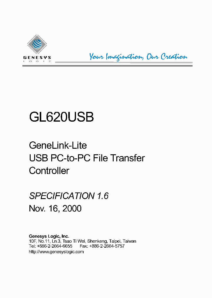 GL620USB_2025552.PDF Datasheet