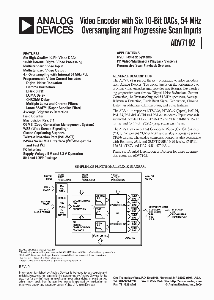 ADV7192_2024883.PDF Datasheet