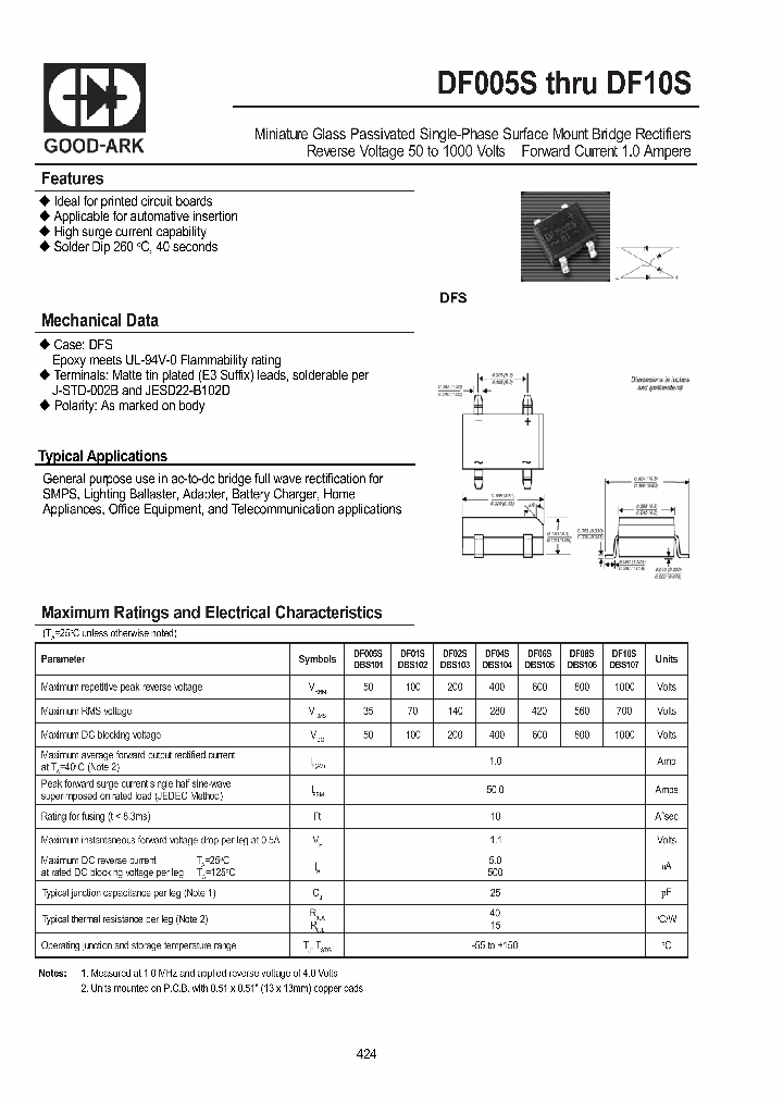 DBS106_2027007.PDF Datasheet
