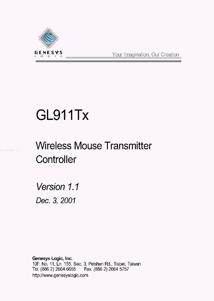 GL911TX_2026725.PDF Datasheet