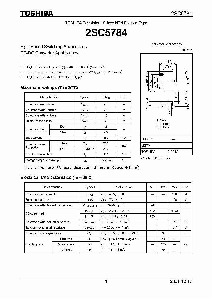 2SC5784_2029746.PDF Datasheet