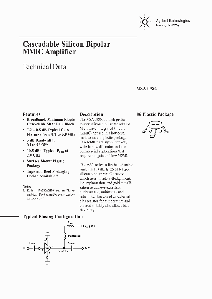 MSA-0986_2032353.PDF Datasheet