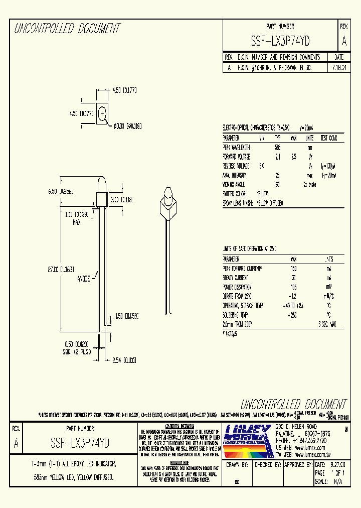SSF-LX3P74YD_2034361.PDF Datasheet
