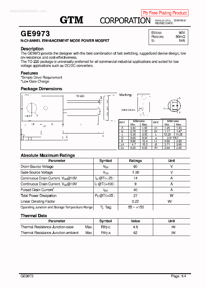 GE9973_2051427.PDF Datasheet