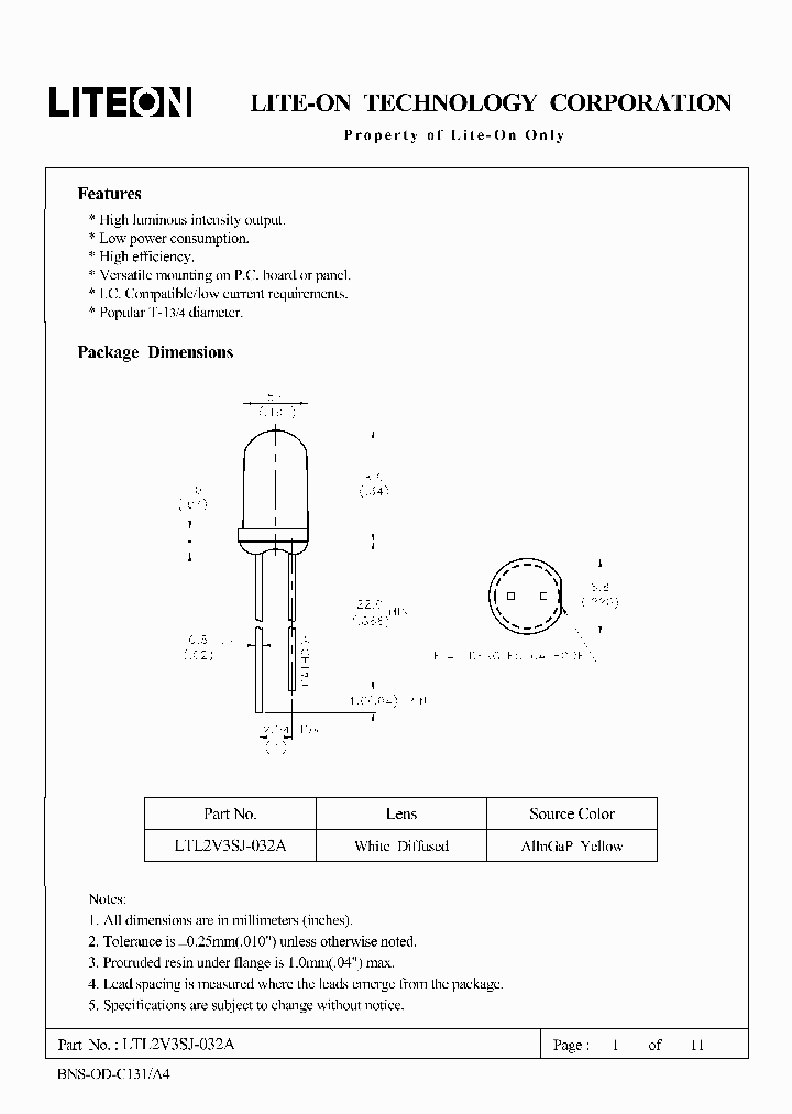 LTL2V3SJ-032A_2052802.PDF Datasheet