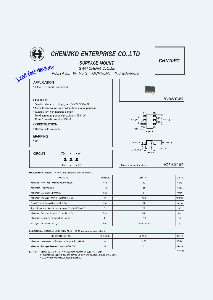 CHN10PT_2091675.PDF Datasheet