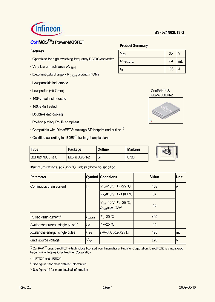 BSF024N03LT3G_2096949.PDF Datasheet