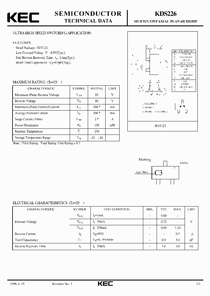 KDS226_2102398.PDF Datasheet