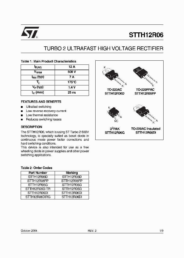 STTH12R06_2107837.PDF Datasheet