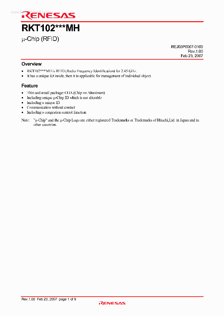 RKT102XXXMH_2119017.PDF Datasheet