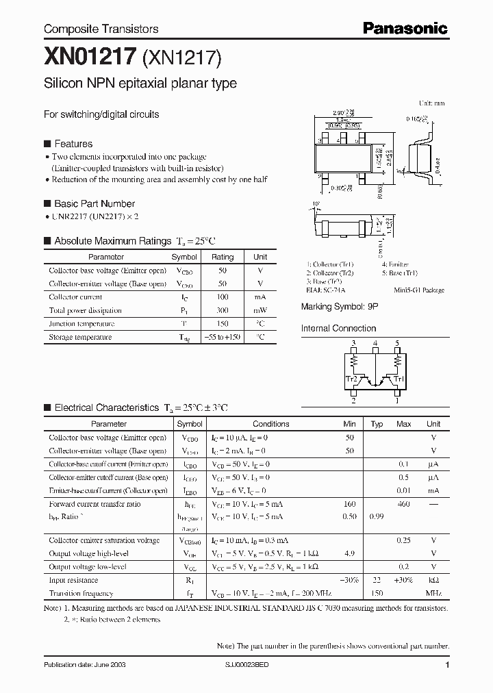 XN01217_2119505.PDF Datasheet
