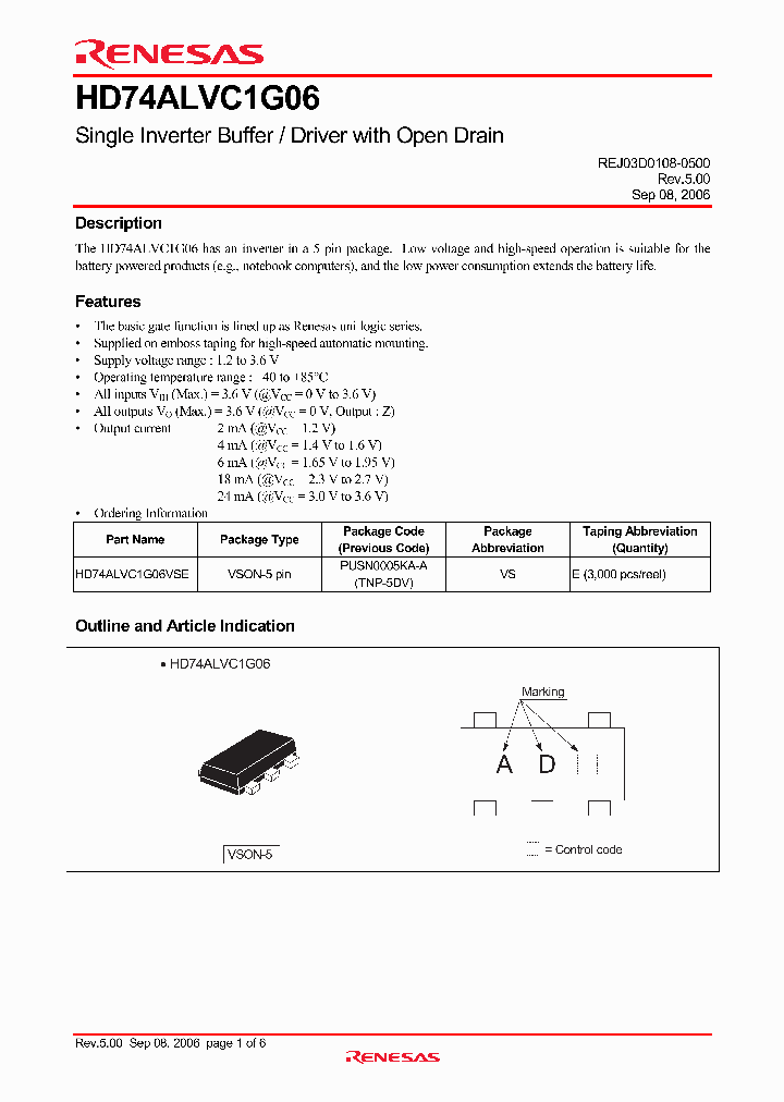 HD74ALVC1G06_2126143.PDF Datasheet