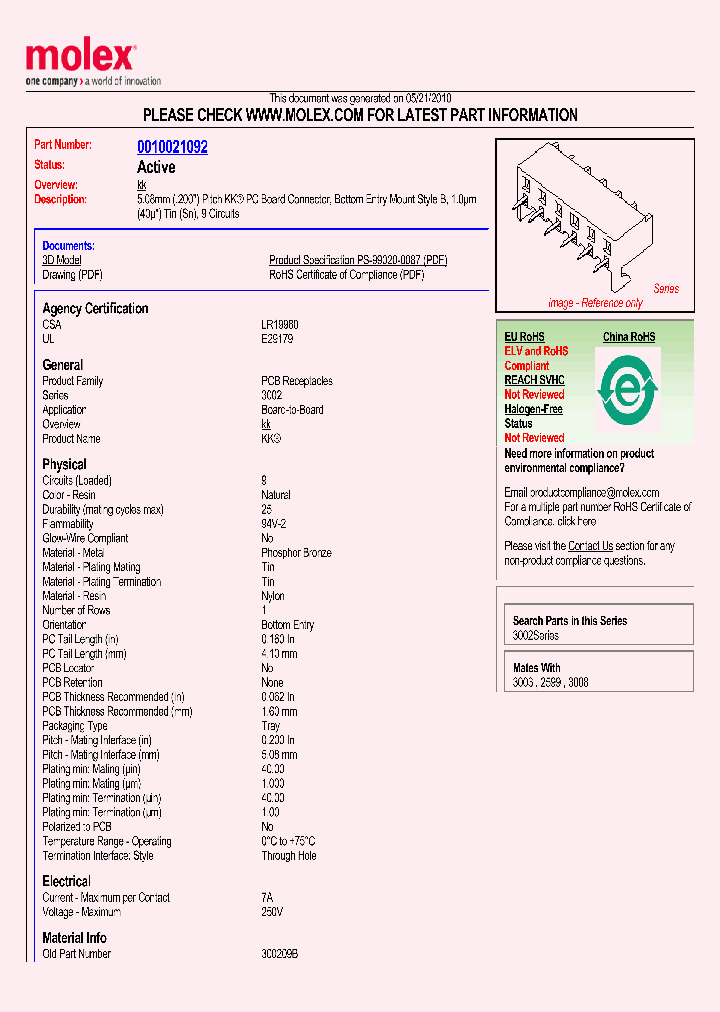 10-02-1092_2130589.PDF Datasheet