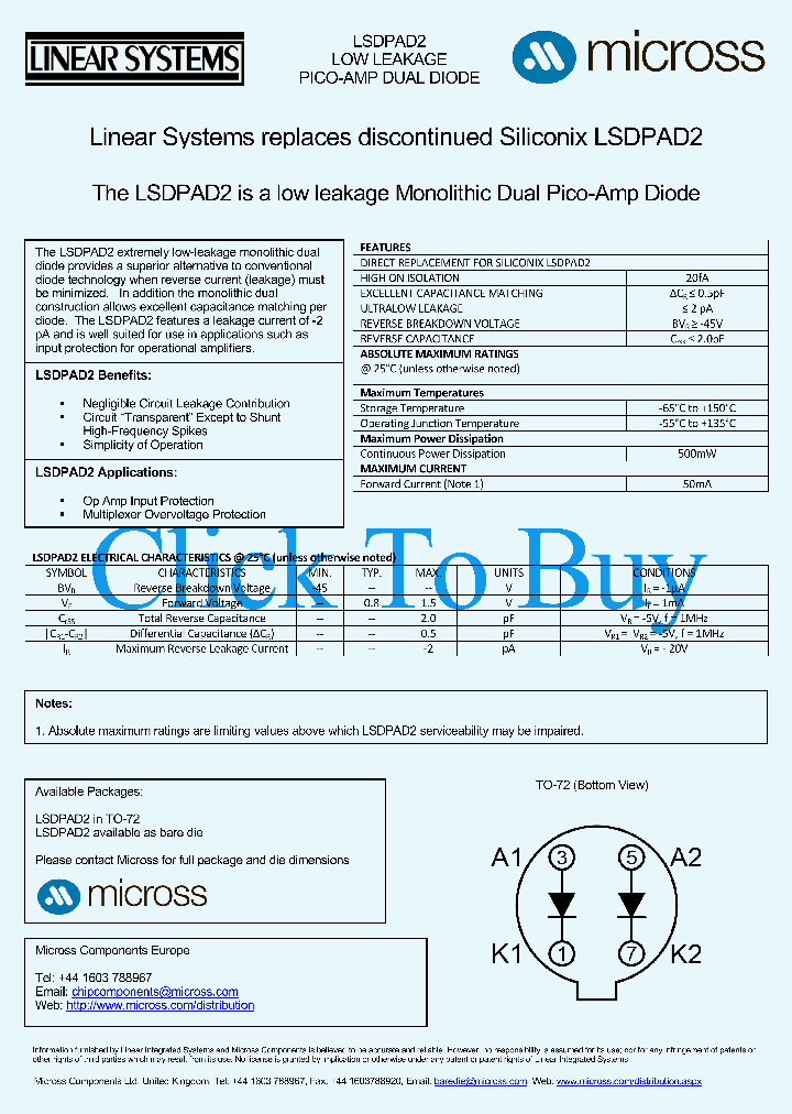 LSDPAD2TO-72_2152131.PDF Datasheet