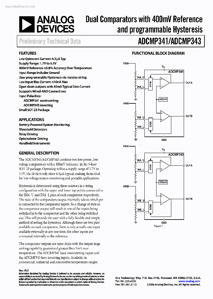 ADCMP341_2151077.PDF Datasheet