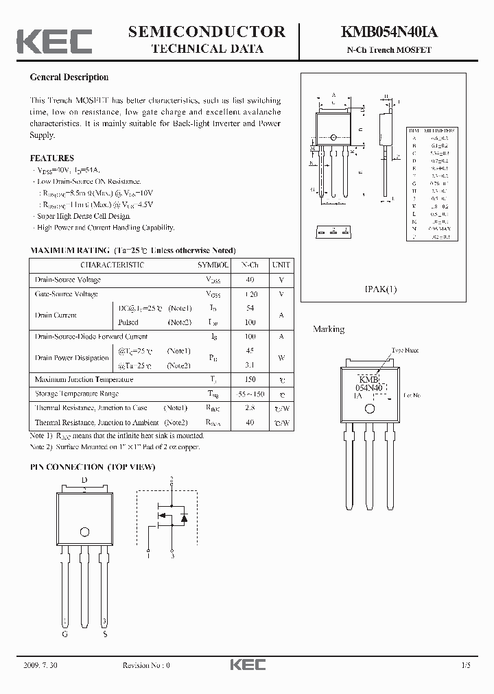 KMB054N40IA_2157819.PDF Datasheet