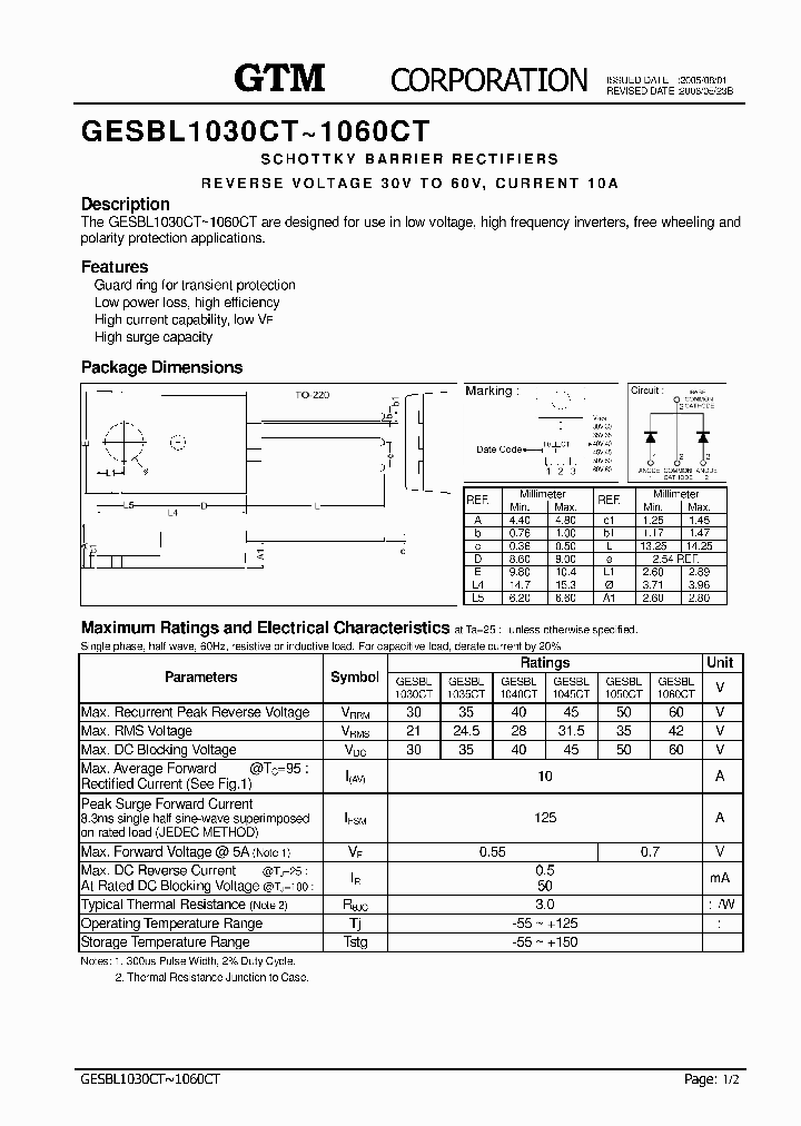 GESBL1030CT_2165552.PDF Datasheet