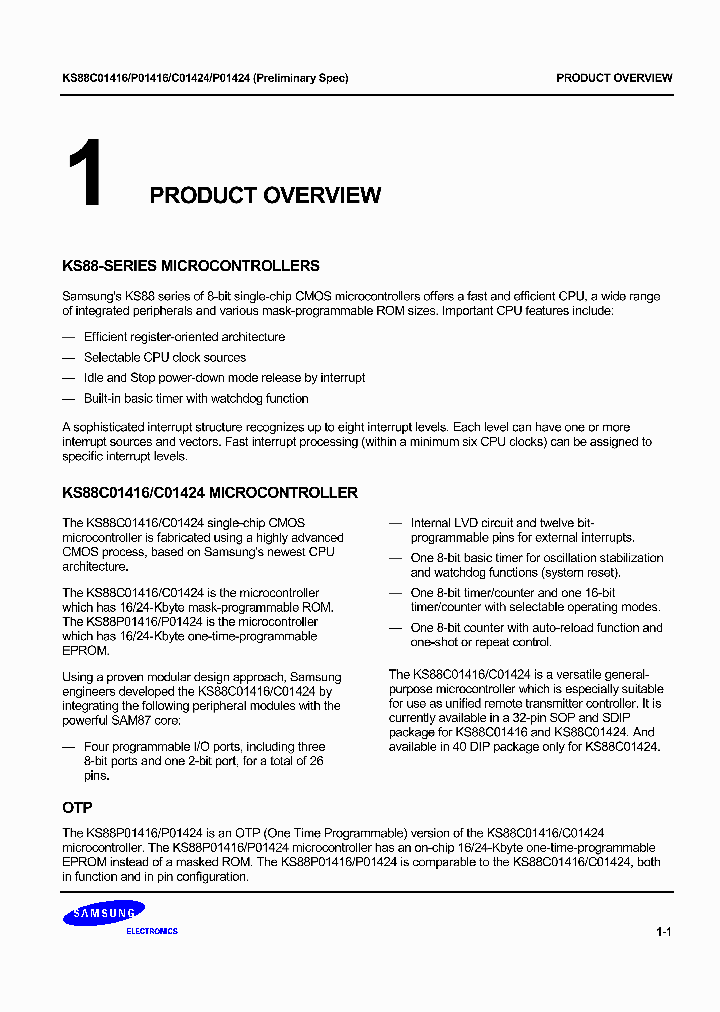 KS88C01416_2170417.PDF Datasheet